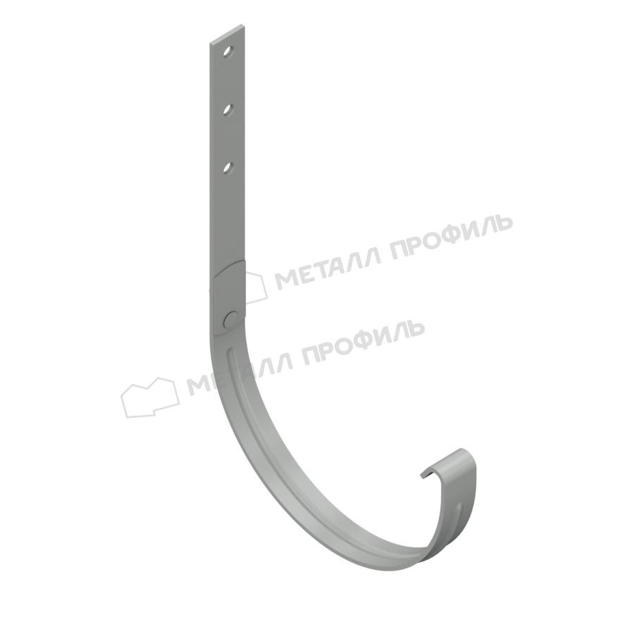Держатель желоба МЕТАЛЛ ПРОФИЛЬ ПРОЕКТ D185х300 Ral 9003
