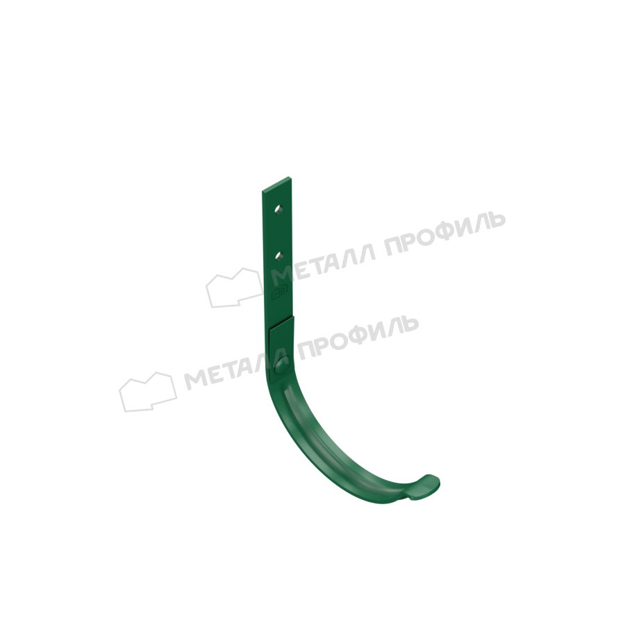 Держатель желоба карнизный МЕТАЛЛ ПРОФИЛЬ Foramina PUR D150х165 Ral 6005