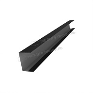Планка стойки забора 40мм 30х40 х 2500 (VikingMP E-20-9005-0.5)