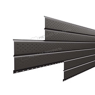 Софит МЕТАЛЛ ПРОФИЛЬ перфор. Lбрус-XL-Plus-20х325 NormanMP (ПЭ-01-RR32-0.5)