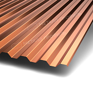 Профлист МЕТАЛЛ ПРОФИЛЬ С-21x1000-A (AGNETA_Д-20-Copper-0,5)