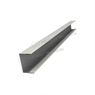 Планка стойки забора 40мм 30х40 х 2500 NormanMP (ПЭ-01-9010-0.5)